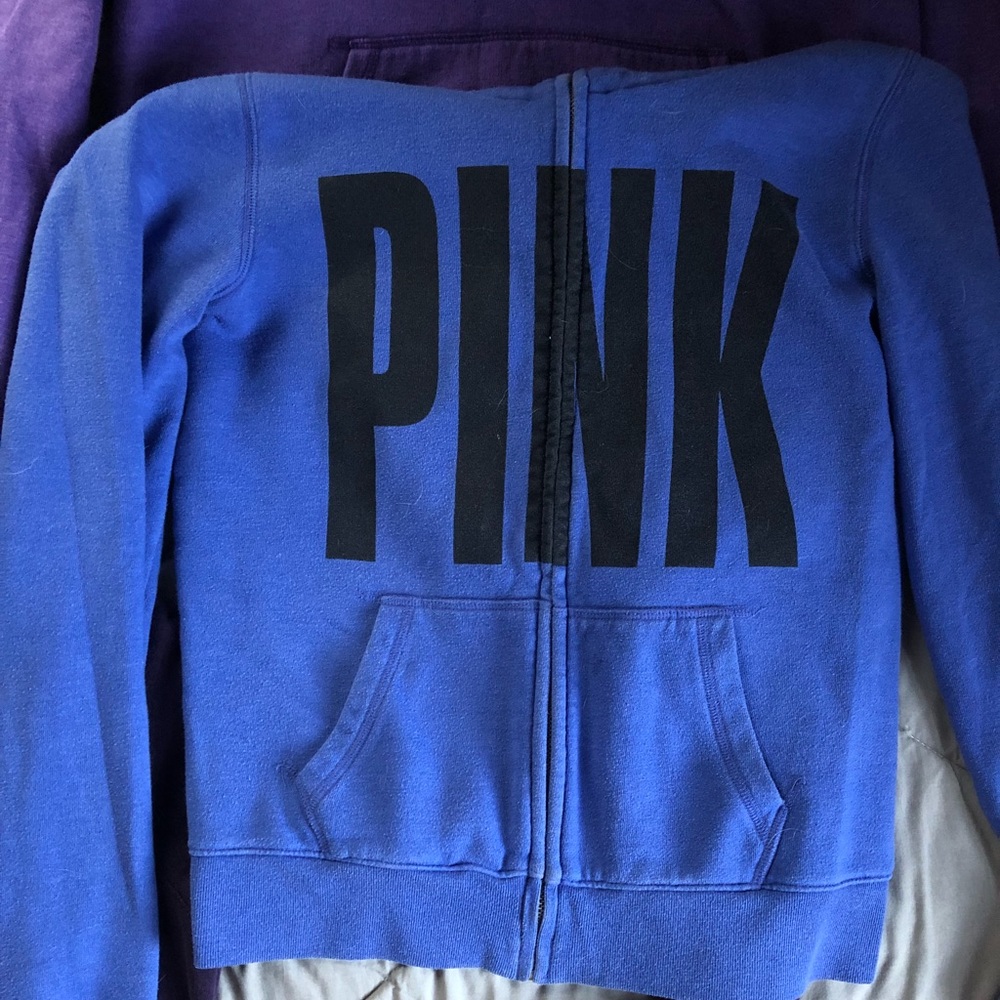 Blue VS Pink zip up